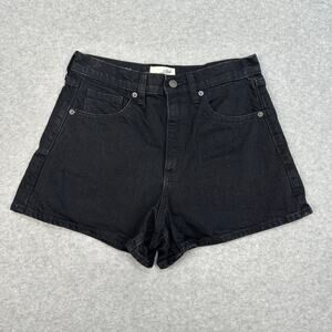 Universal Thread 90s Cutoff Denim Shorts Women’s 6R Black High Rise Relaxed Fit
